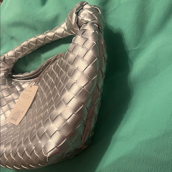 a new day Silver Braided Hobo Bag - Picture 7 of 9